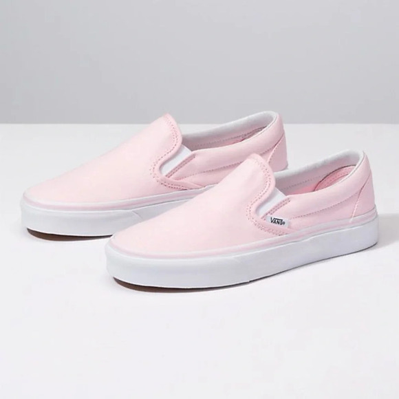 Vans Classic Slip-On light pink Classics sneakers size 6.5 - Picture 3 of 7